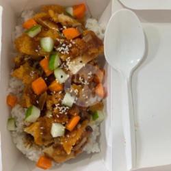 Chicken Blackpepper Rice Box