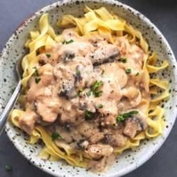 Chicken Stroganoff