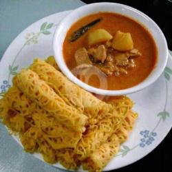 Roti Jala Kari Ayam