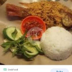 Ikan Bawal Kremes Nasi