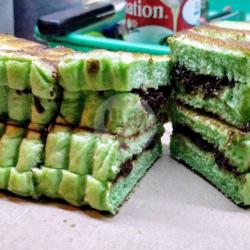 Roti Pandan. Coklat - Coklat