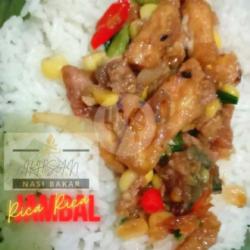 Nasi Bakar Jambal Rica Rica