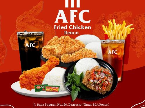 AFC Fried Chicken Renon, Jl. Raya Puputan No.196 Renon