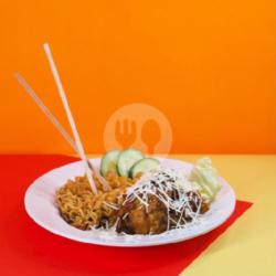 Mie Goreng Ayam Gepuk Keju