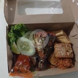 Nasi Tuna Bakar / Goreng 3t ( Tahu, Tempe, Terong) Sambal Bawang