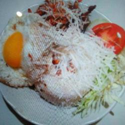 4 Paket Sederhana Nasi  Sambel Telor Cplok Keju  Lalapan Level 1-10