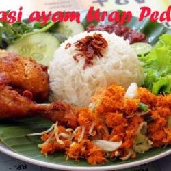 Nasi Urap Ayam Goreng