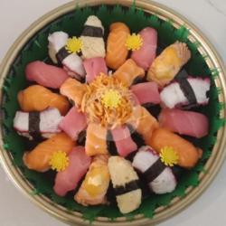 Blooming Sushi Cake