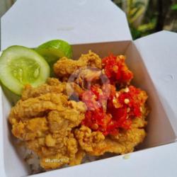 Nasi Ayam Karage Sambal Geprek