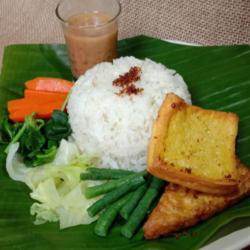 Nasi Pecel Tempe/tahu Rempah