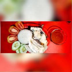 Paket Kenyang Iga Sapi Bakar Spesial   Nasi   Keju Mozarella