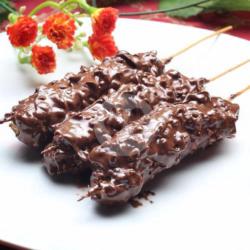 Sate Pisang Coklat Crunchy