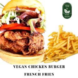 Vegan Kfc Burger  French Fries 100gr