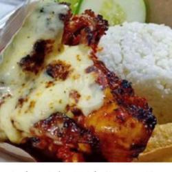 Nasi Ayam Madu Mozarella