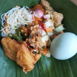 Nasi Campur   Telor Asin