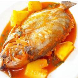 Ikan Baronang Asam Manis