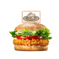 Burger Ayam Krispy ( Crispy Chiken Burger)