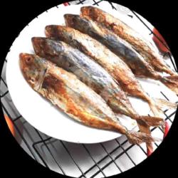 Ikan Asin Pedak Goreng