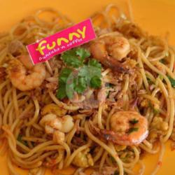 Spaghetti Goreng Seafood