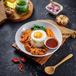 Healthy Korean Samyang Chicken