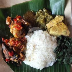 Nasi Rames Ati Ampela Balado