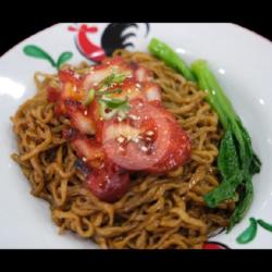 Mie Kering /sup Cha Siew Ayam