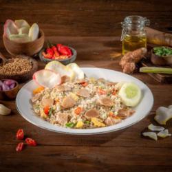 Nasi Goreng Bakso Rempah Putih