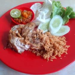 Ayam Penyet Sambal Ijo Teri Medan