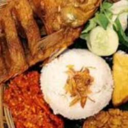 Nasi Nila Goreng Sambel Teri Ojolali