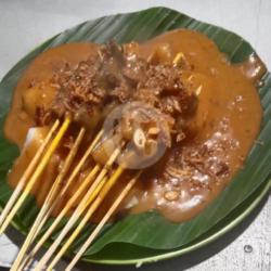 1 Porsi Sate Padang Campur Lidah Jantung