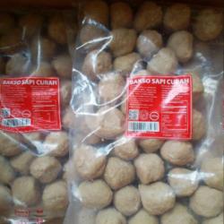 Bakso Curah Sapi Bernardi Kemasan 500 Gram Isi 36 Pcs