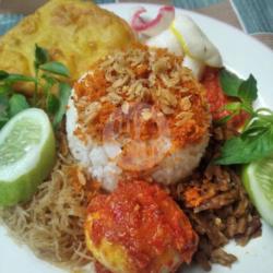 Nasi Ulam   Telor Balado