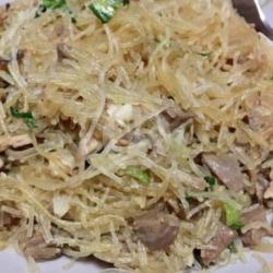 Bihun Goreng Putih Bakso