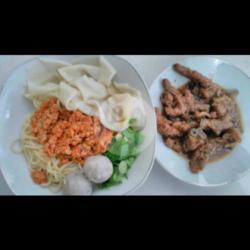 Mie Komplit Ceker Rica