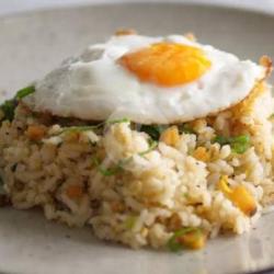 Nasi Goreng Ikan Asin   Telur Ceplok