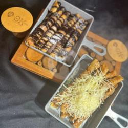 Pisang Caramel Coklat Keju