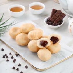 Donat Pelangi Coklat Mini