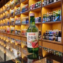 Soju Chum Churum Peach - Soju Premium Import - 360 Ml