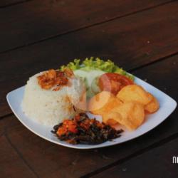 Nasi Sambel Belut Lalapan Sambel