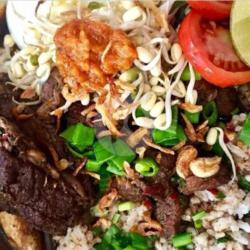 Nasi Rawon Ikan Tempe