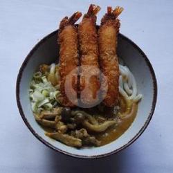 Beef Curry Udon   Ebi Furai