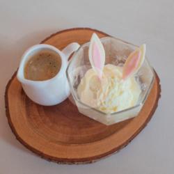 Rabbit Affogato Coffee