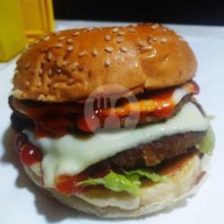 Beef Double Cheese Burger