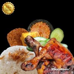 Ayam Bakar Bali   Nasi