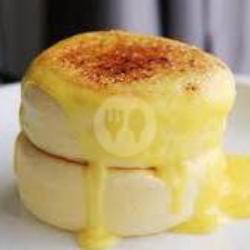 Souffle Pancake Cream Brulee