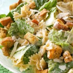 Chicken Ceasar Salad With Pasta