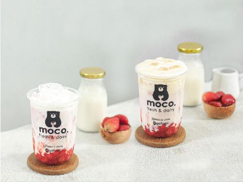 Moco Milk Boba Pudding, Thai Tea, Coffee & Fruit, Katapang