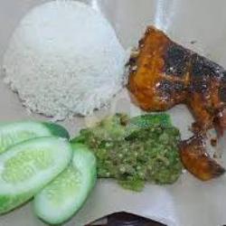 Nasi Ayam Bakar Sambel Cabe Ijo Special