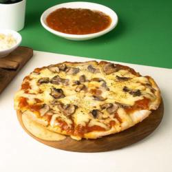 Crispy Mushroom Pizza