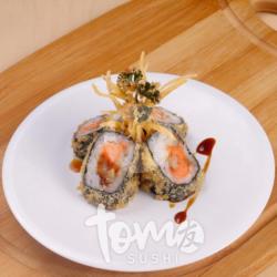 Salmon Tori Roll